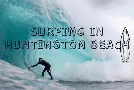 Surfing In Huntington Beach